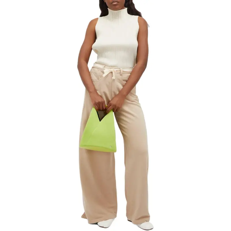 MM6 Maison Margiela Belted Wide-Leg Palazzo Pants-1