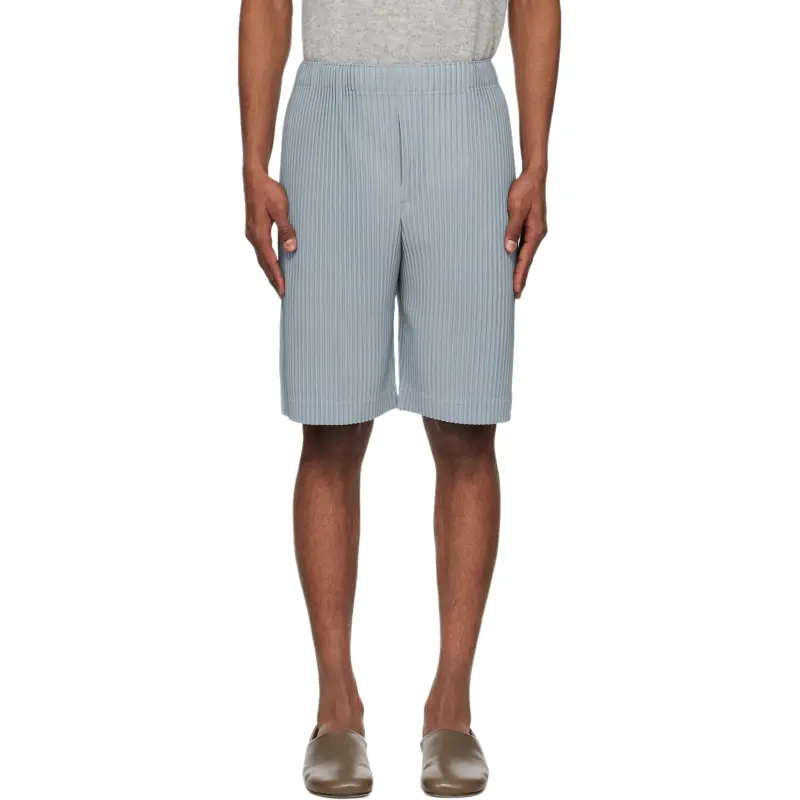 Homme Plissé Issey Miyake Color Pleats Shorts-3