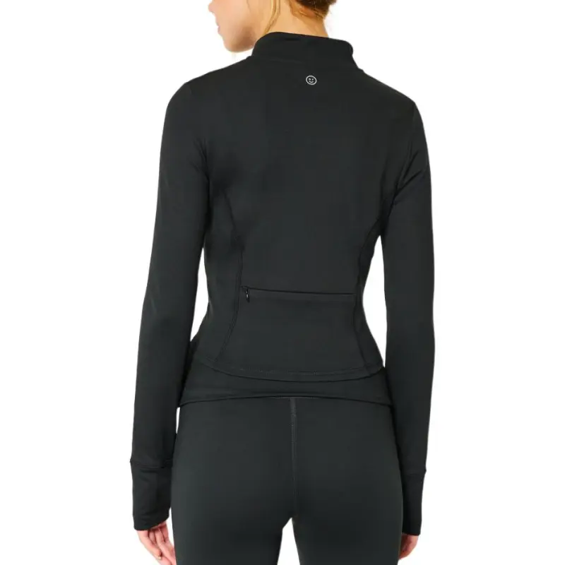 Hollister Jackets Coats Women's Black-2
