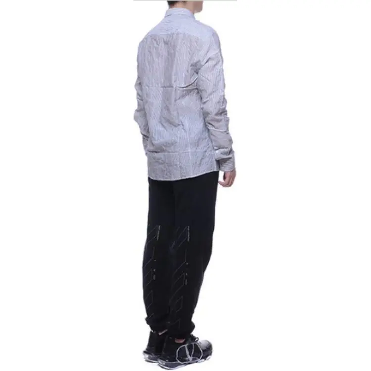 BALMAIN Shirts Men Light Blue-3