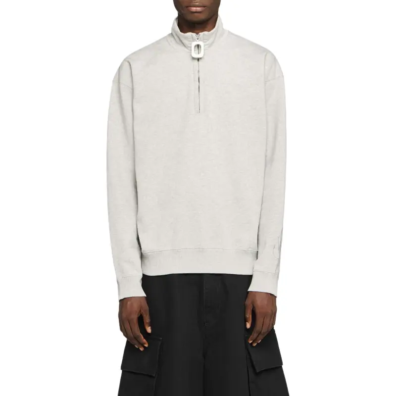 JW Anderson Half Zipped Sweatshirt-2