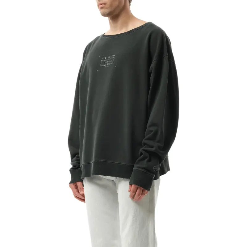 Maison Margiela Stamp Logo Sweatshirt-3