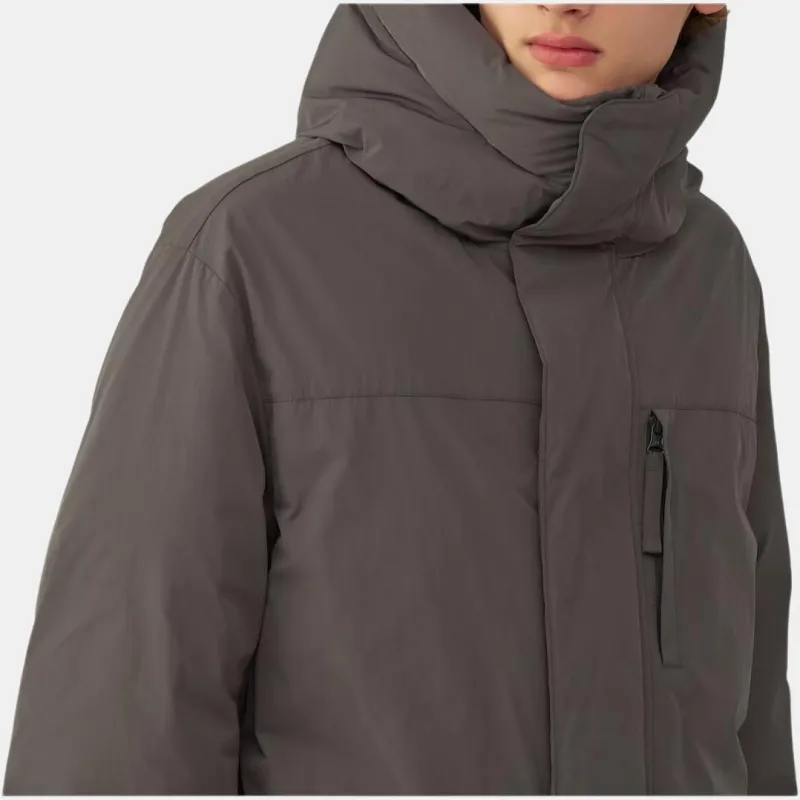 MUJI LABO Series Puffer Jacket Men's Dark Brown-5