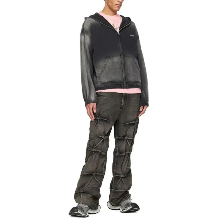 WE11DONE Jeans Men Black-3