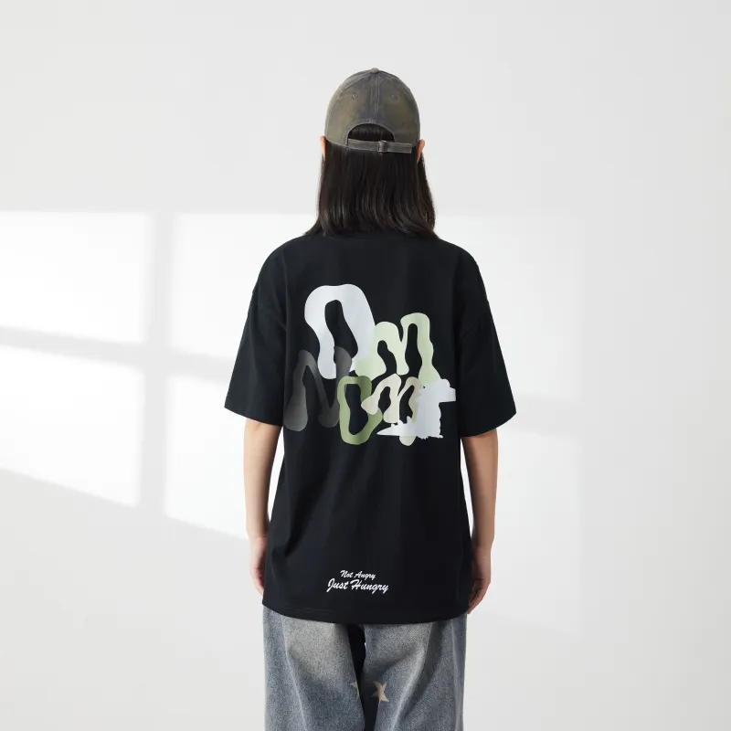 OM NOM T Shirts Unisex-5