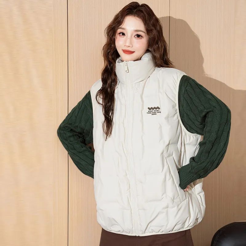 Tonlion Vest Women's Light Apricot-2