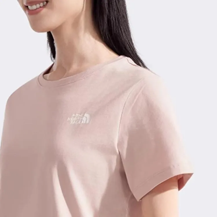 THE NORTH FACE City Outdoor Collection SS25 Regular T Shirt Women's Mist Pink-4