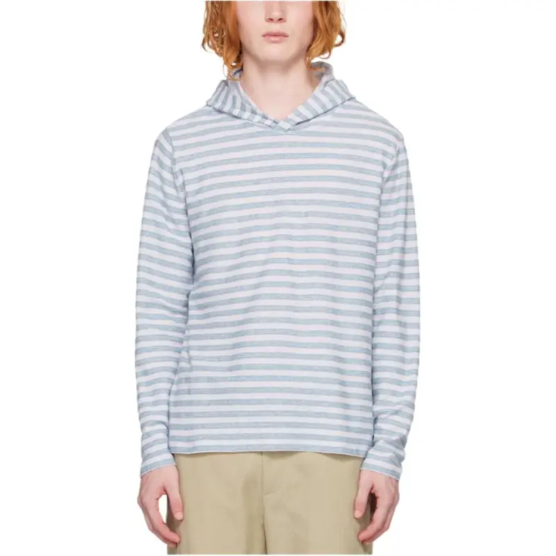 VINCE Sweatshirts Men Blue-3