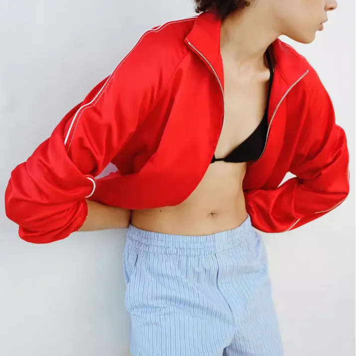 ZARA Jackets Women's Red-2