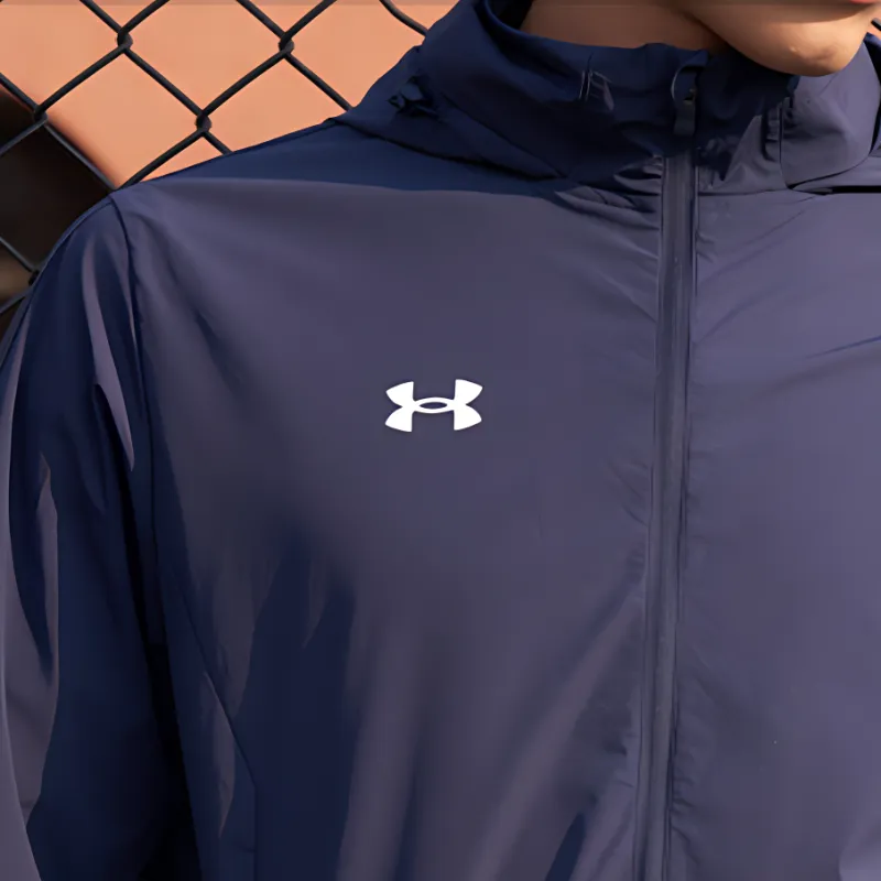 Under Armour Jackets Men Collegiate Blue-5