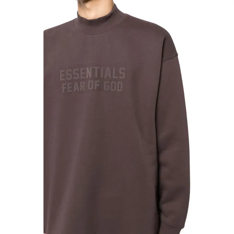 Fear Of God Essentials Crew-neck Logo-print Sweatshirt-4
