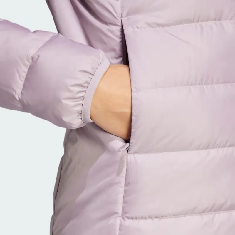 Adidas Terrex Multi Light Down Hooded Jacket Down Jacket Women's Purple-4