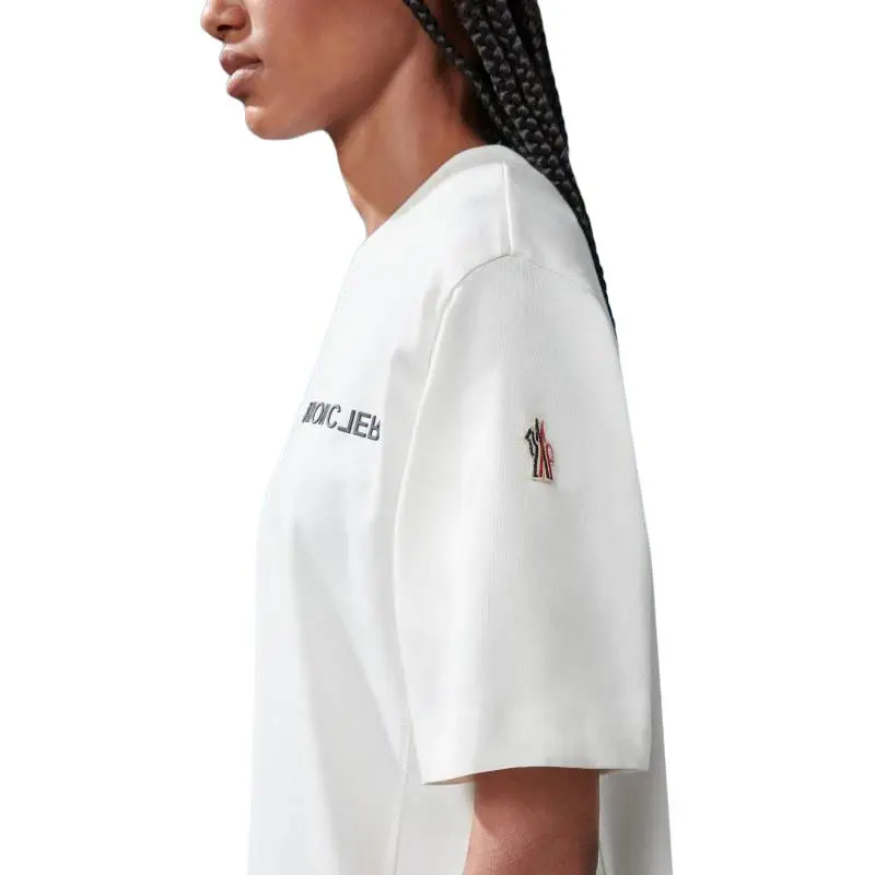 Moncler Logo T-Shirt T-Shirt Women's White-4