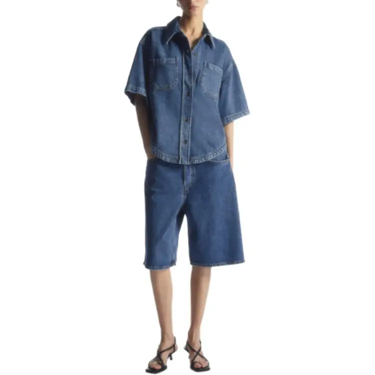 COS Shirts Women's Blue-4