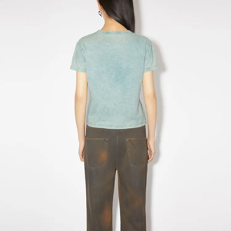 Acne Studios T Shirts Women's Light Blue-2