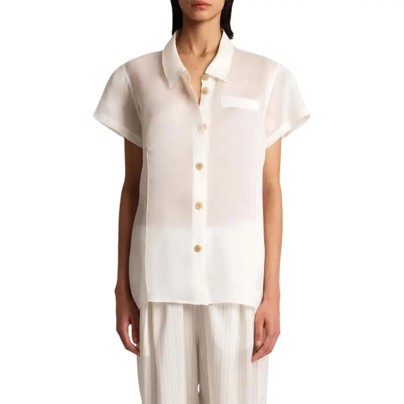 KHAITE Keefe Shirt-1