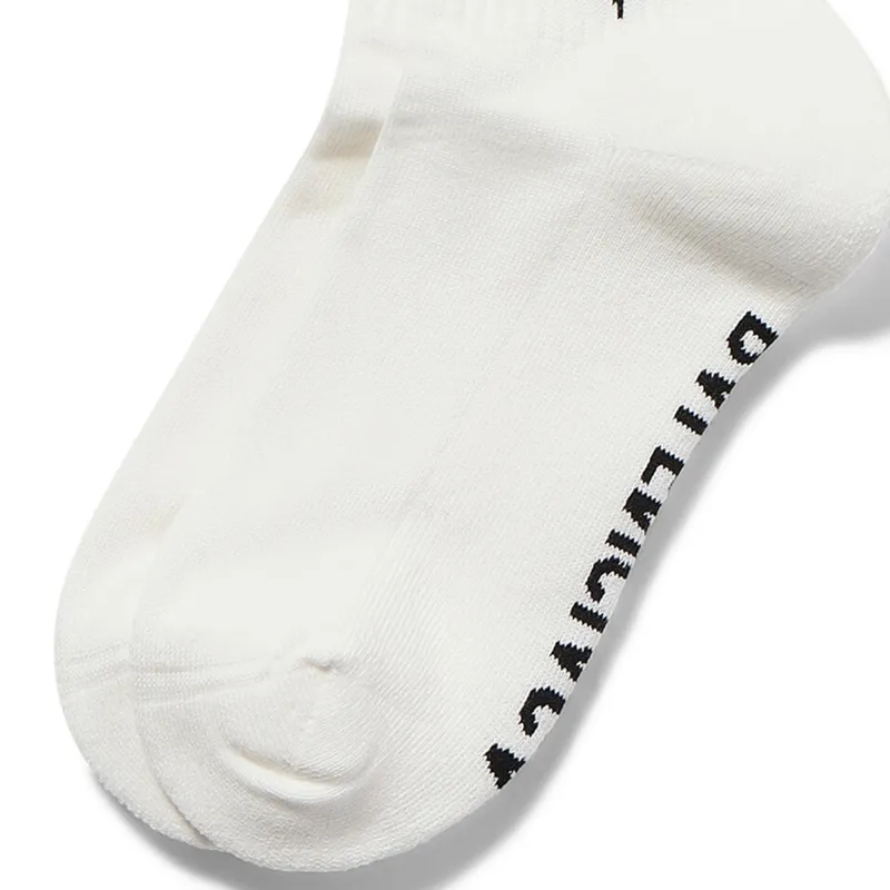 Balenciaga FW24 Mid Calf Socks Women's 1 Pack White-2