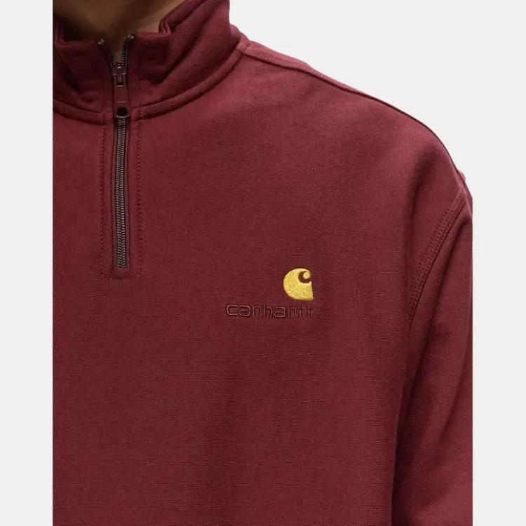 Carhartt WIP Half Zip American Script Sweatshirt-3