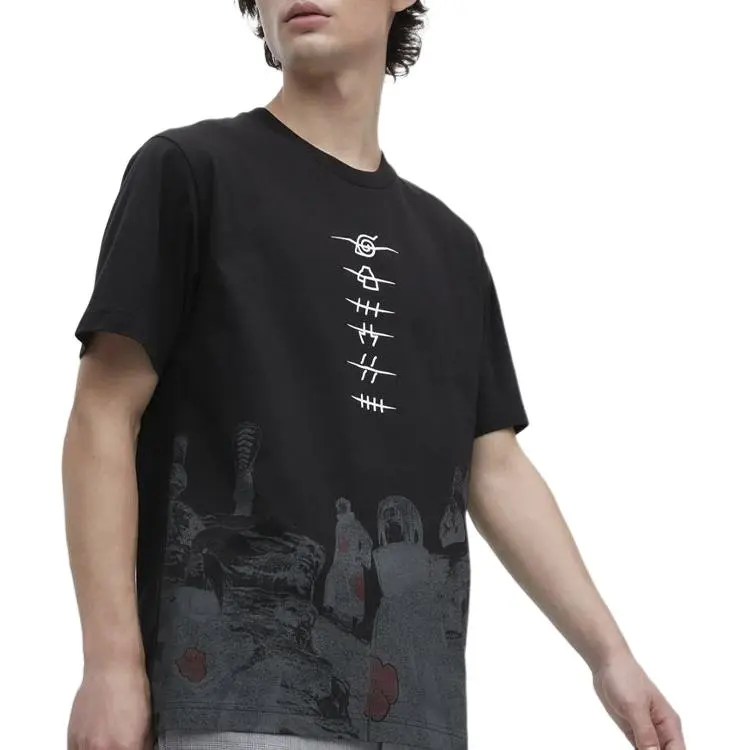 UNIQLO X Naruto SS23 T Shirts Unisex Black-3