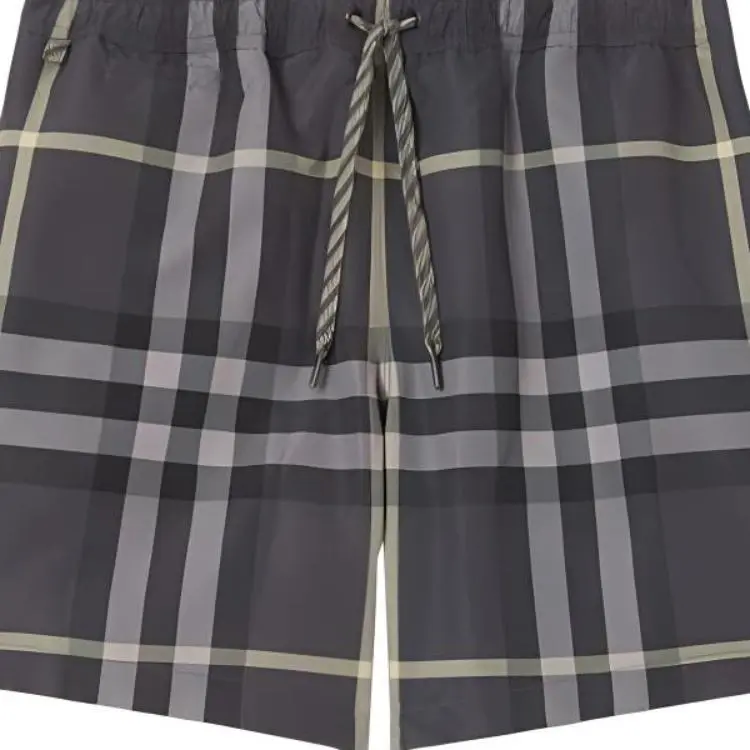 Burberry Checked Martin Swim Shorts-3