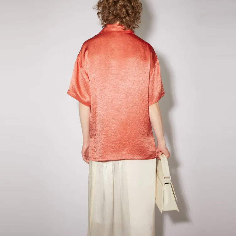 Acne Studios Shirts Women's Coral Red-2