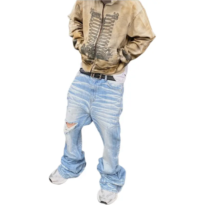 Undermycar FW24 Sweatshirts Men Light Brown-1