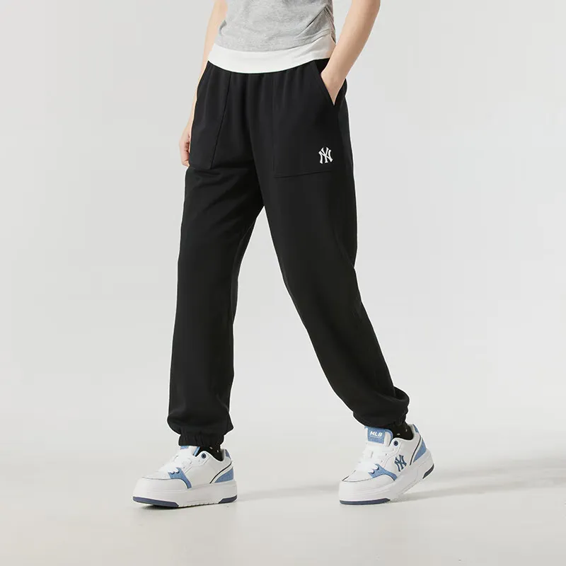 MLB New York Yankees Casual Pants Unisex Black-4