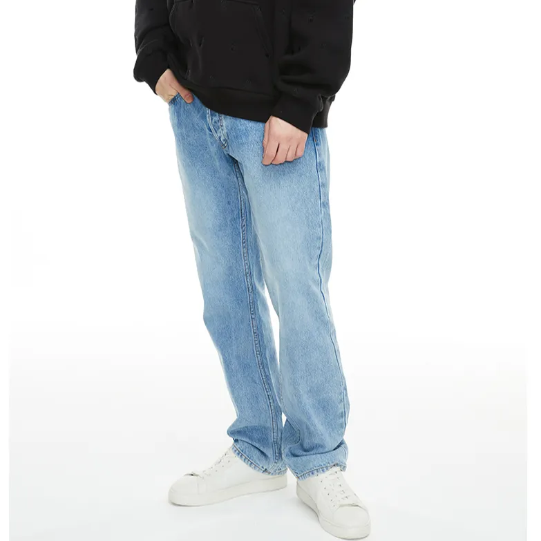 Ed Hardy SS22 Straight Jeans Men's Vibrant Blue-5