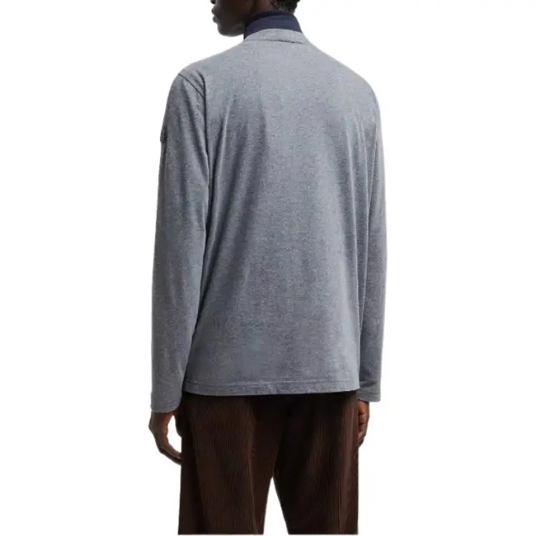 Moncler Logo Printed Long Sleeve T Shirt-2