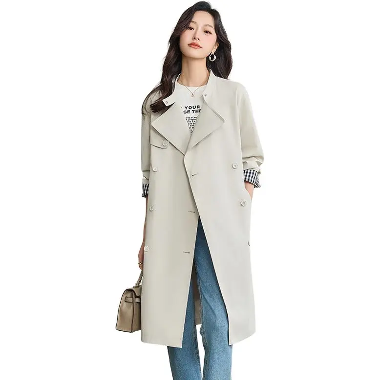 Yi Mengyuan Trench Coat Women's-1