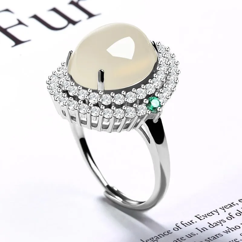 Gifts Jade Rings Unisex-2