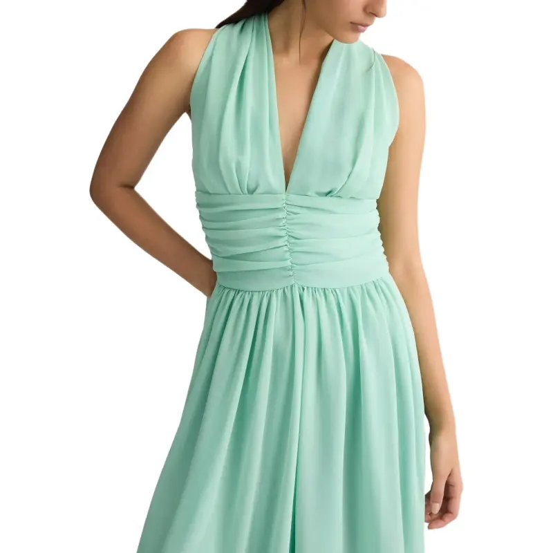 LIU·JO Draped Mini Dress-4