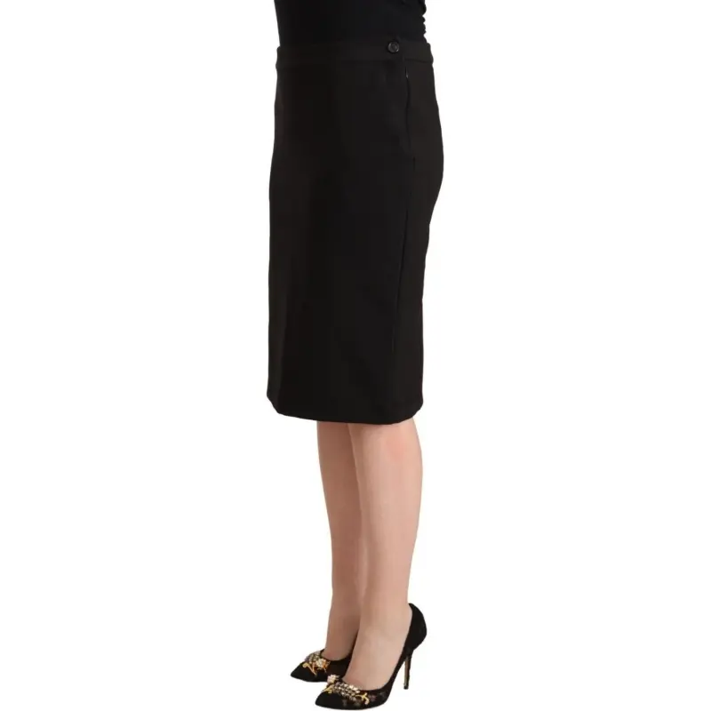 GIANFRANCO FERRE Casual Long Skirts Women's Black-2