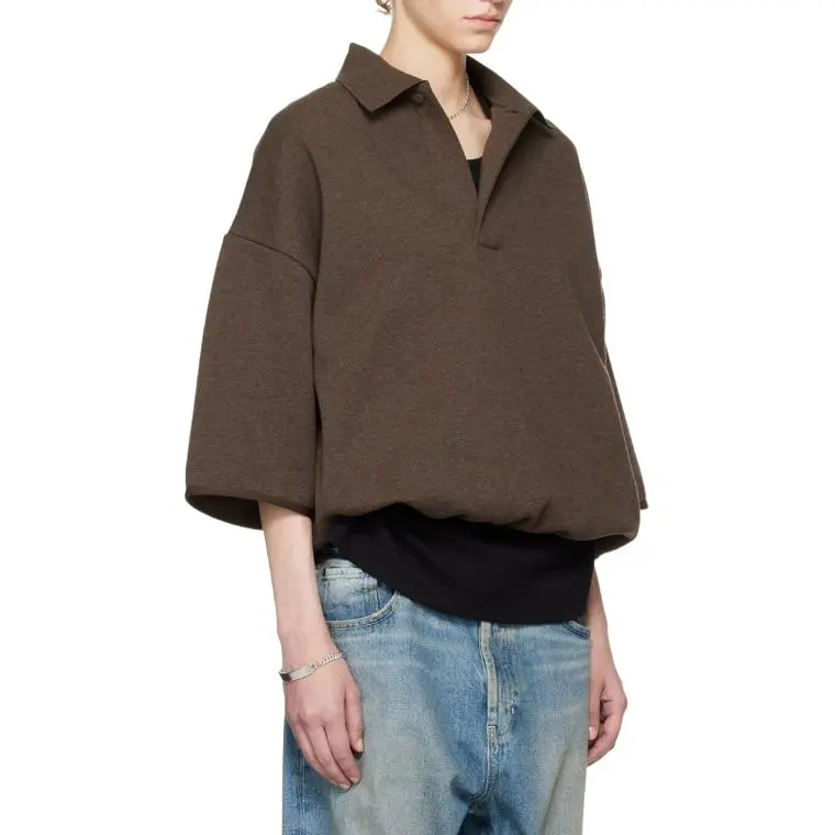 Fear Of God Essentials Core Collection 3/4 Sleeve Polo-3