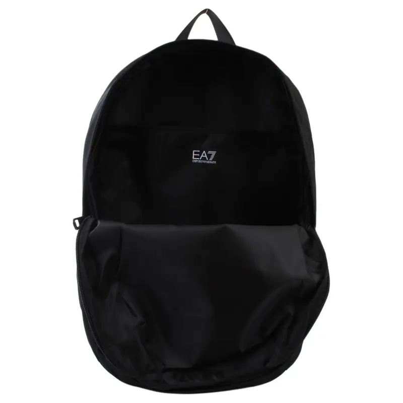 EMPORIO ARMANI Polyester Backpack Medium Size Men's Black-4