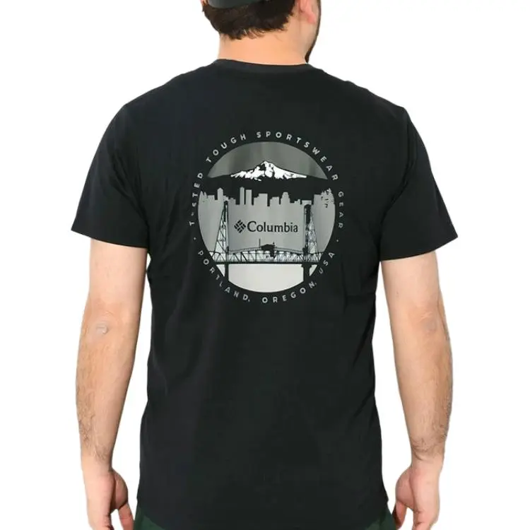 Columbia Sportswear SS25 T Shirt Men's Black-3