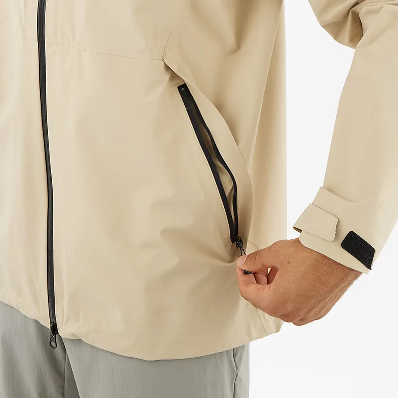 SALOMON OUTERPATH 2.5L WPJKT Jackets Coats Men's White Pepper-6