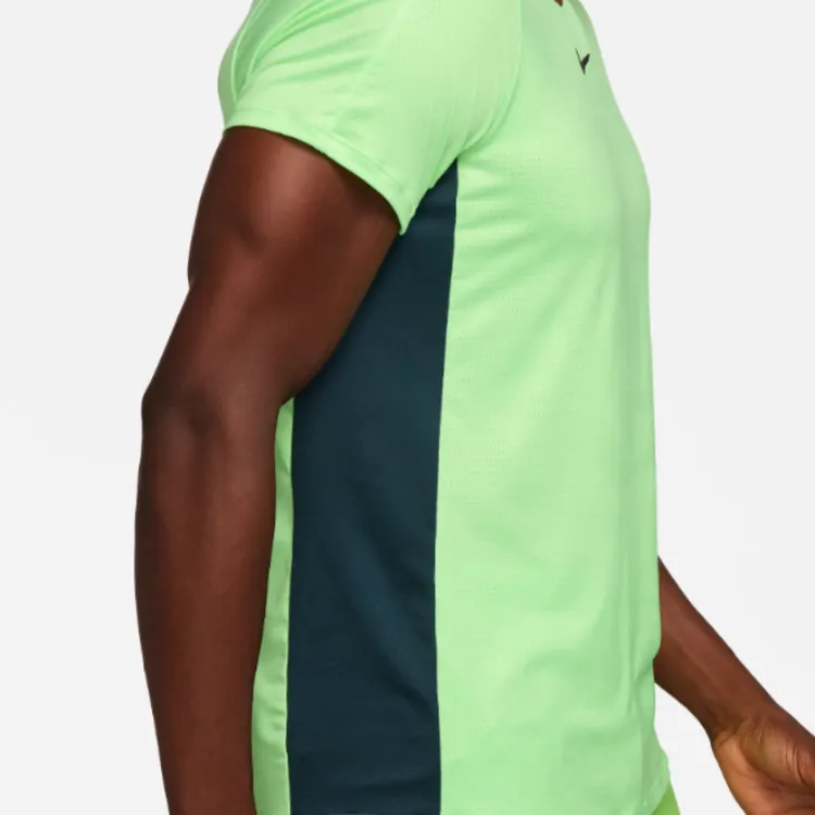 Nike Dri-Fit Court Dri-FIT Advantage T-Shirt Men's Lime-4