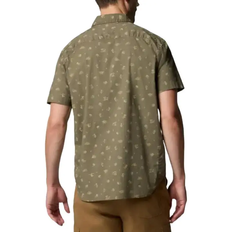 Columbia Shirts Men Green-2