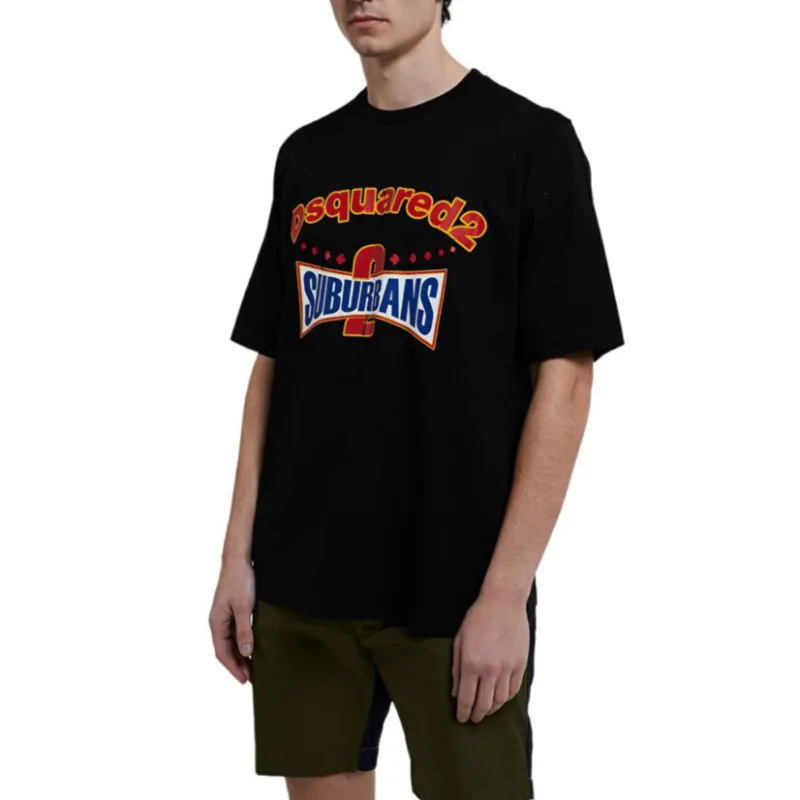 DSQUARED 2 Suburbans Skater T Shirt-4