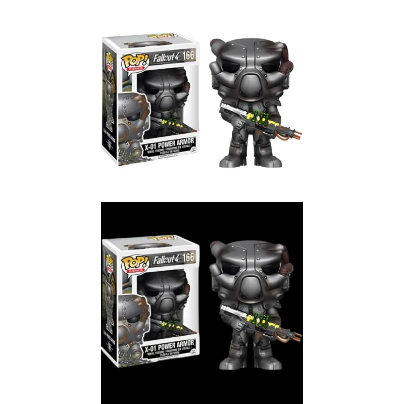 Funko POP! Collection GAMES Fallout 4 X 01 Power Armor Chibi Figures-3