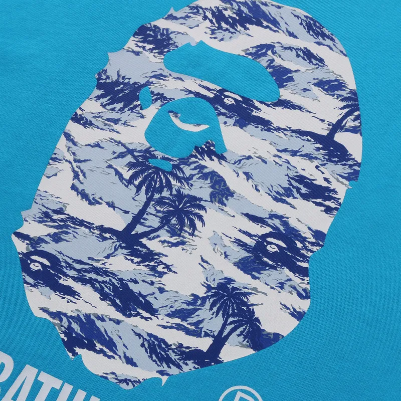 Bape Palm Tree Camo By Bathing Ape Relaxed Fit Tee-2