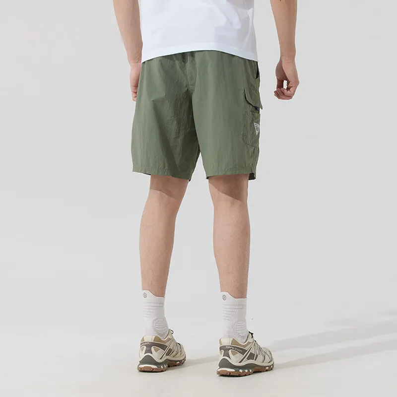 Columbia PFG Casual Shorts Men's Green-2