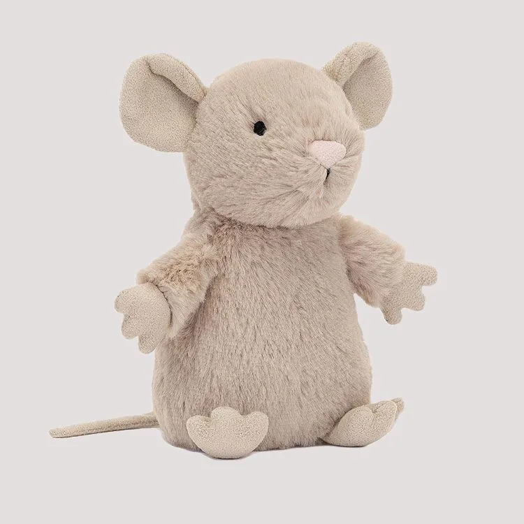 JELLYCAT Forest Animal Collection Nipper Mouse Dolls Plush Doll 13cm Height-3