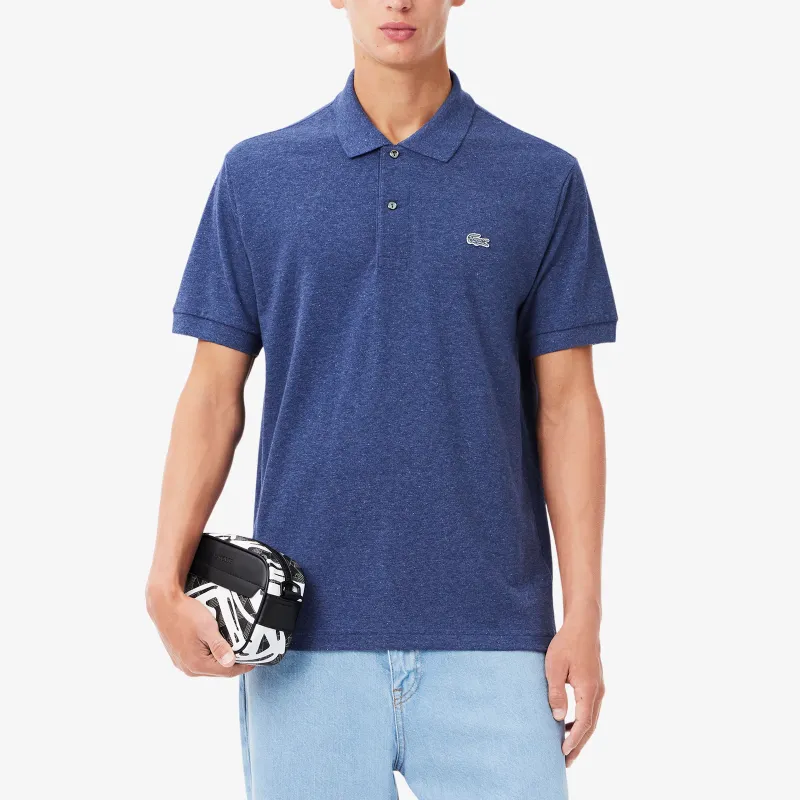 LACOSTE Polo Shirt Men's Blue Purple-1