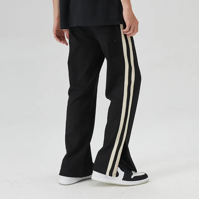 UFZ Knitted Sweatpants Men Black-3