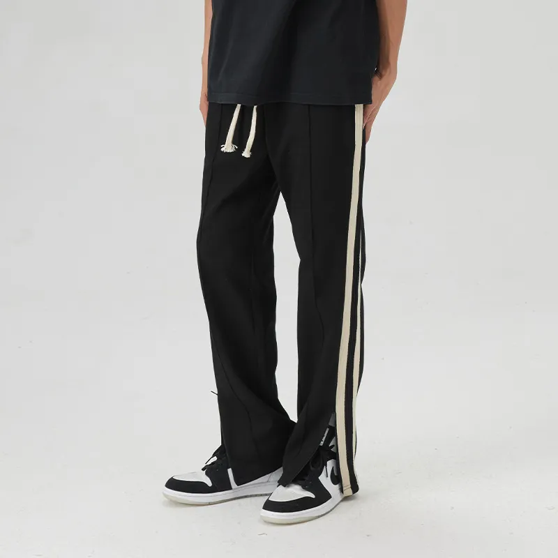 UFZ Knitted Sweatpants Men Black-2