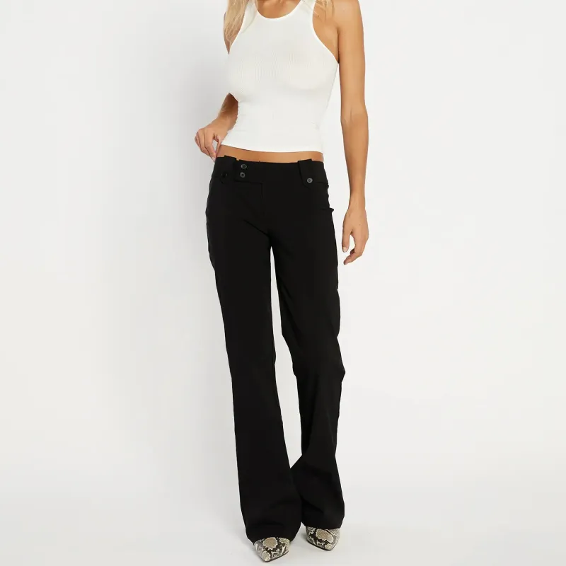 Tiger Mist KITTIE PANT Casual Pants Women's Black-6