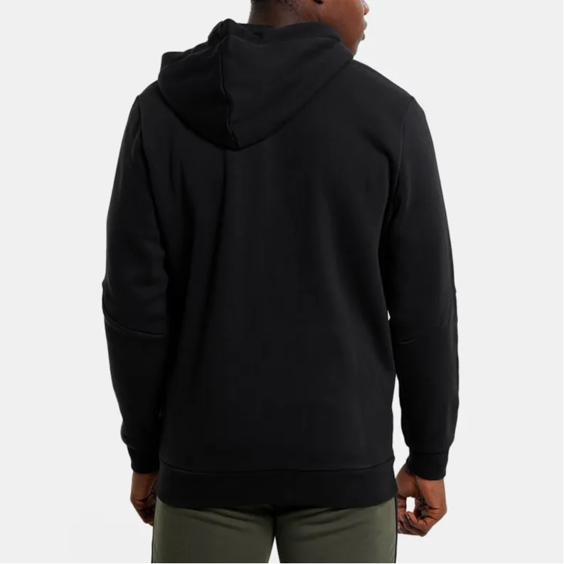 PUMA Sweat À Capuche Zippé Essentials+ Tape Homme Sweatshirt Men's Black-5