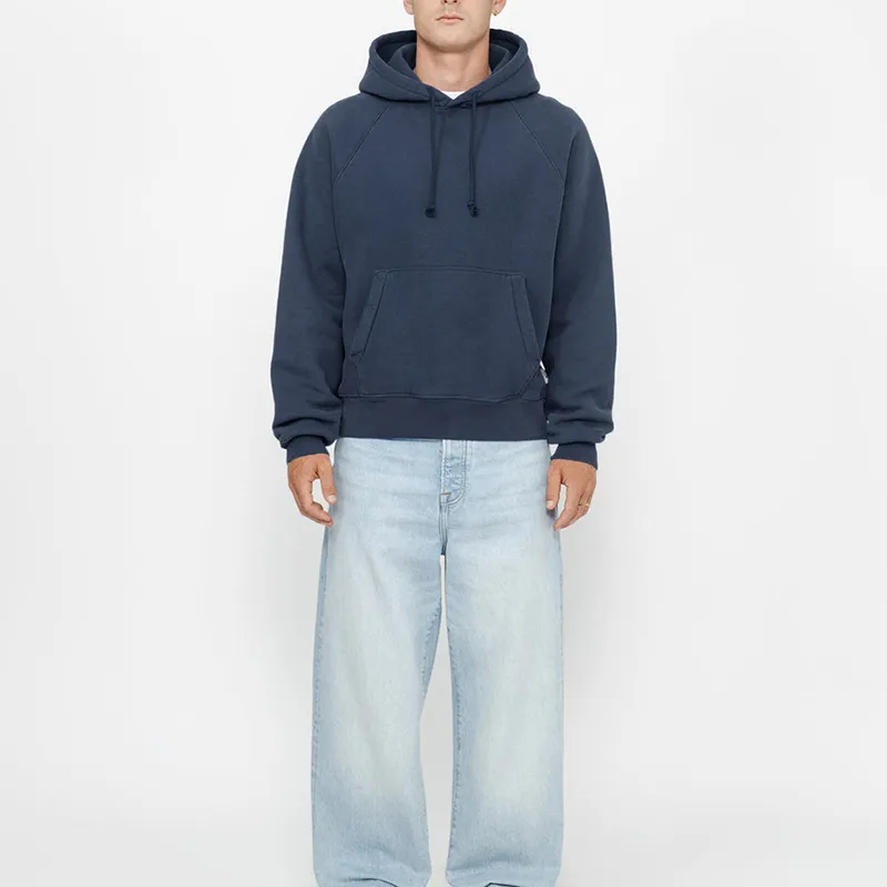Stussy Fleece Raglan Hoodie-15